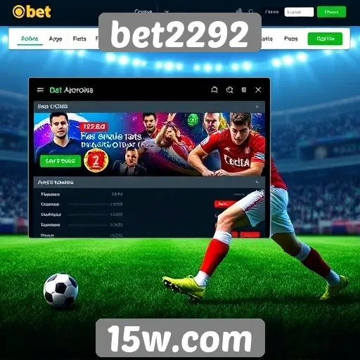 Análise das funcionalidades do site bet2292